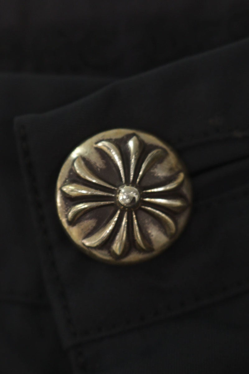 Chrome Hearts CARPENTER DBL KNEE Leather Patch Nylon Size 34