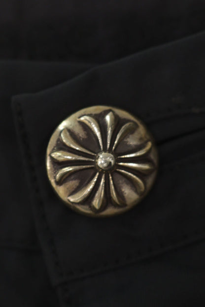 Chrome Hearts CARPENTER DBL KNEE Leather Patch Nylon Size 34