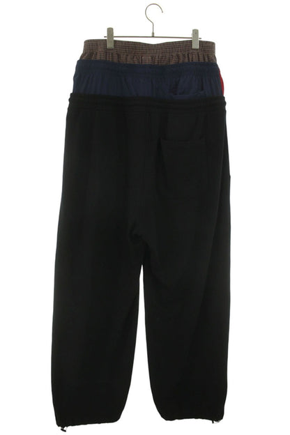 Protocol Index Black/Navy Layered Sweatpants Size 34
