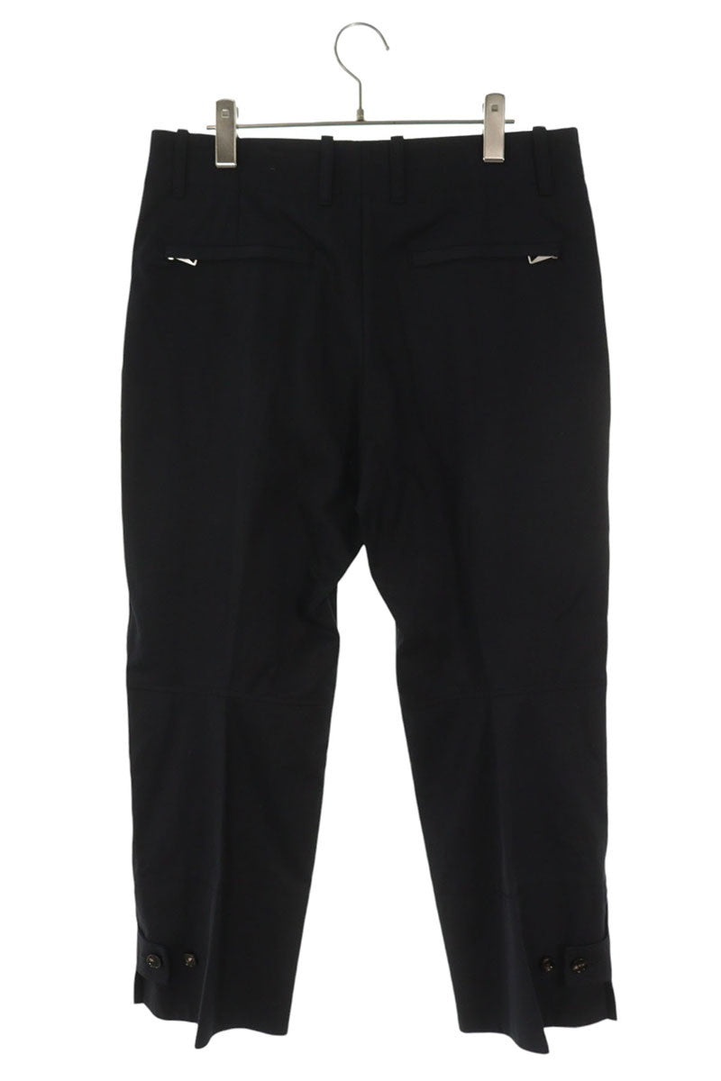 BOTTEGA VENETA Black Cotton Pants Size 34