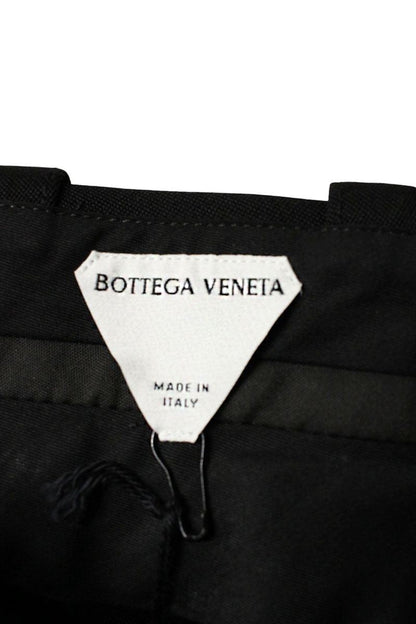 BOTTEGA VENETA Black Wool Pants Size 36