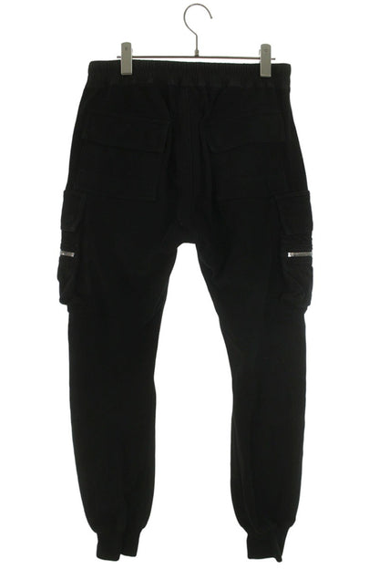 Rick Owens 25SS Mastodon Cargo Jogger Cotton Black Size 36