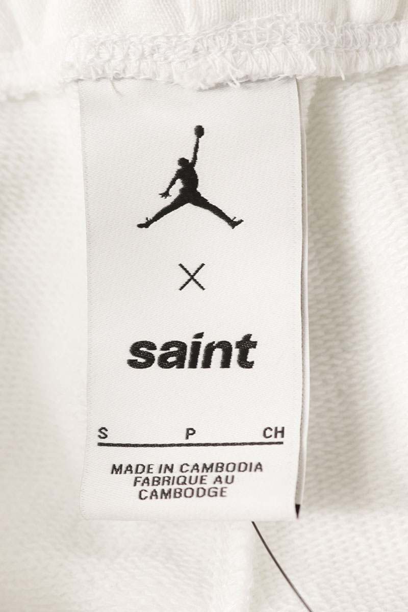 SAINT MICHAEL Jordan 26SS MLSMFLC Sweatpants Wht/Red Size 30