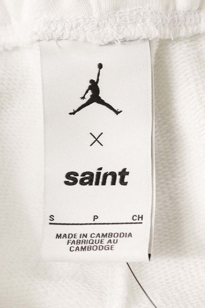SAINT MICHAEL Jordan 26SS MLSMFLC Sweatpants Wht/Red Size 30
