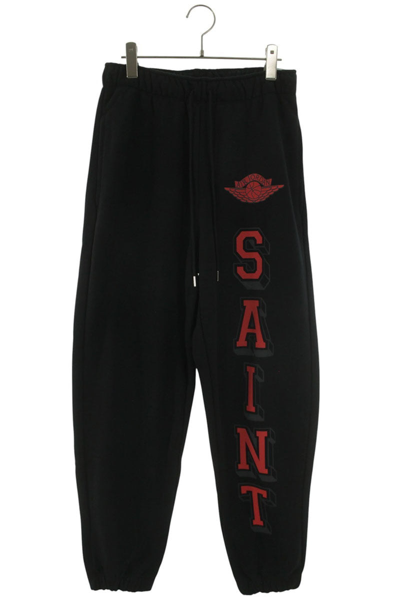 SAINT MICHAEL Jordan 26SS MLSMFLC Sweatpants Blk/Red Size 28