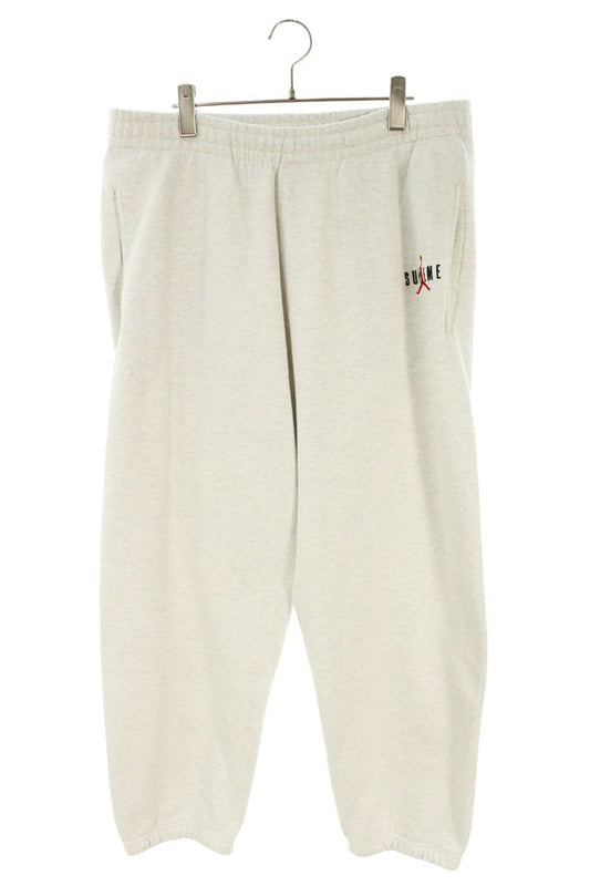 SUPREME 24SS JORDAN Logo Sweatpant Gray Cotton Size 32