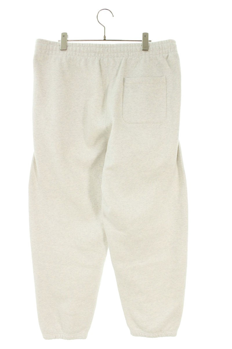 SUPREME 24SS JORDAN Logo Sweatpant Gray Cotton Size 32