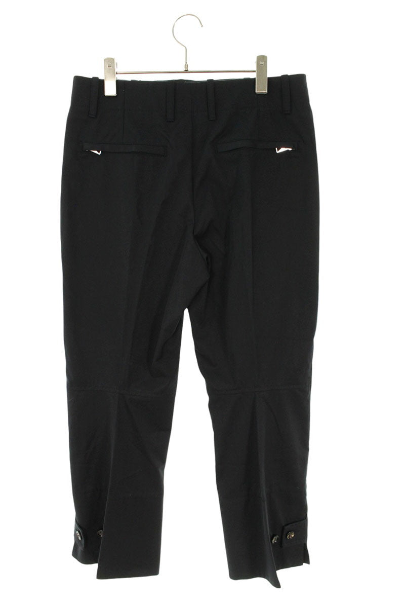 BOTTEGA VENETA Black Cotton Pants Size 33