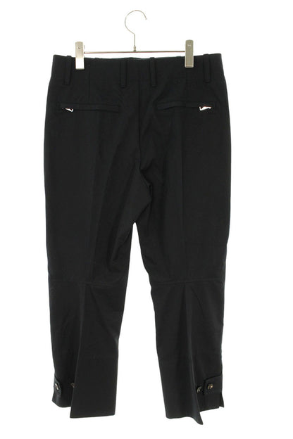 BOTTEGA VENETA Black Cotton Pants Size 33