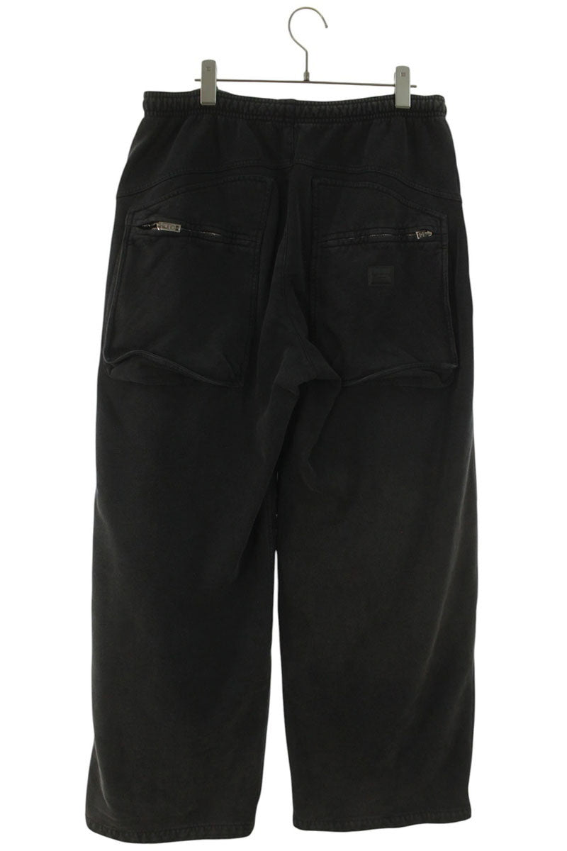 ALEXANDER WANG Black Cotton Cargo Sweatpants Size 30