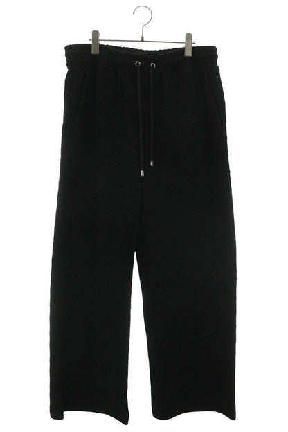 AMIRI All Over Pattern Wide Jacquard Pants Black Size 34