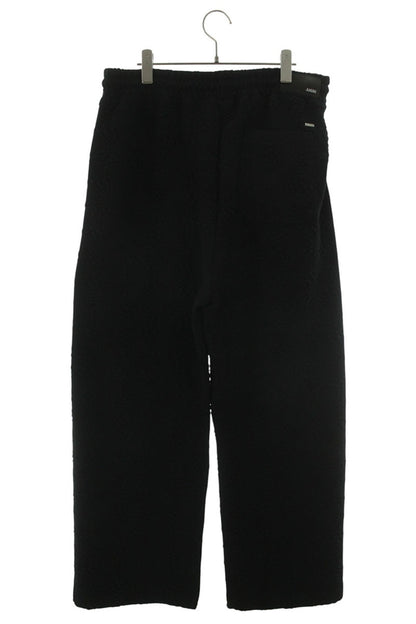 AMIRI All Over Pattern Wide Jacquard Pants Black Size 34
