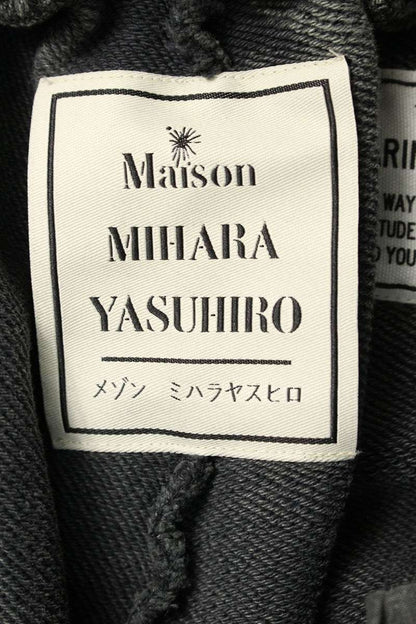 MIHARAYASUHIRO Gray Distressed Cotton Sweatpants Size 32