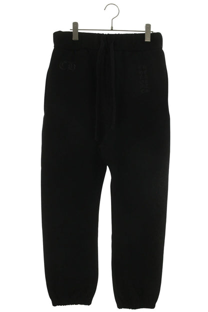 Chrome Hearts Miami Cemetery Cross Sweat Pants Black Size 30