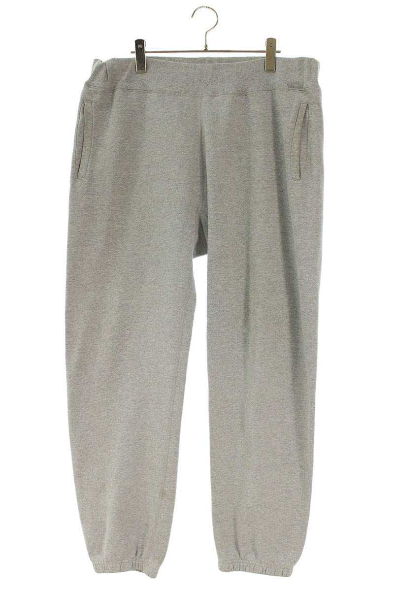 SUPREME Corner Label Sweatpant Gray Cotton Size 34