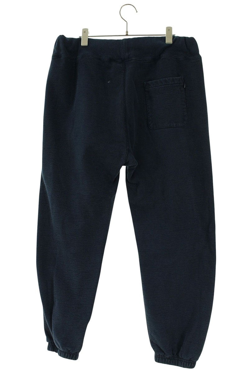 SUPREME 17AW Tonal S Logo Sweatpant Navy Cotton Size 34