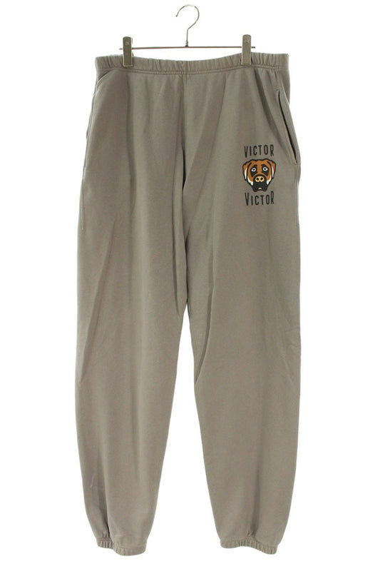 VICTOR VICTOR WORLDWIDE Gray Cotton Blend Sweatpants Size 36