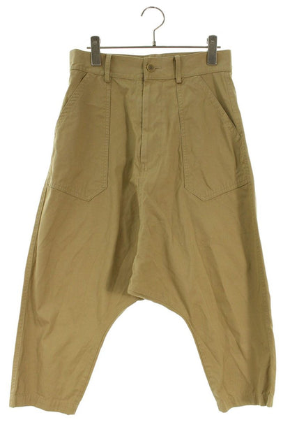 Yohji Yamamoto Beige Cotton Sarrouel Pants Size 32