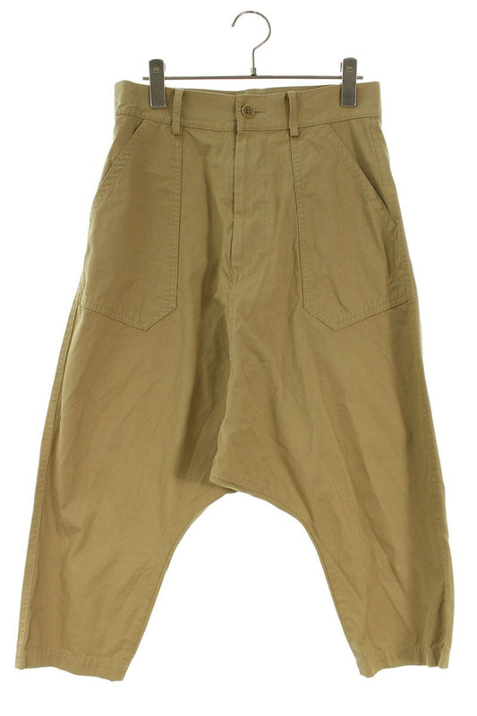 Yohji Yamamoto Beige Cotton Sarrouel Pants Size 32