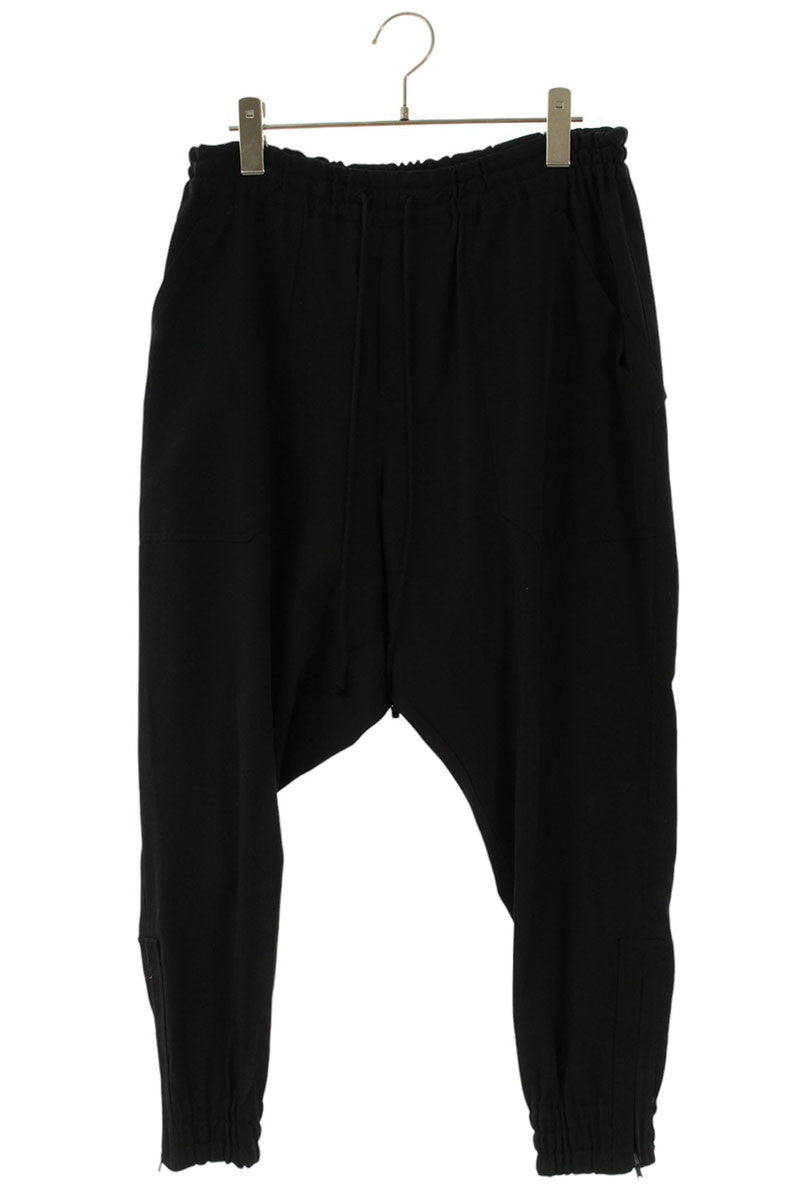 Yamamoto + Noir Wrinkle Gabardine Drawstring Pants Size 30