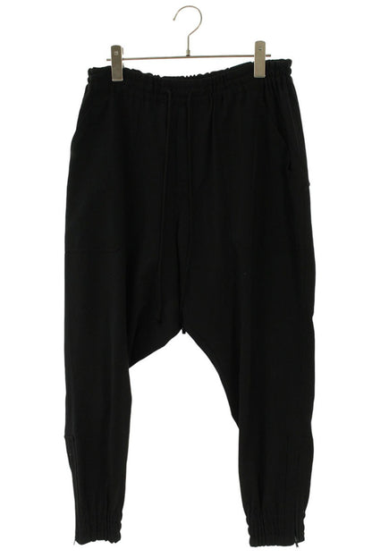 Yamamoto + Noir Wrinkle Gabardine Drawstring Pants Size 30