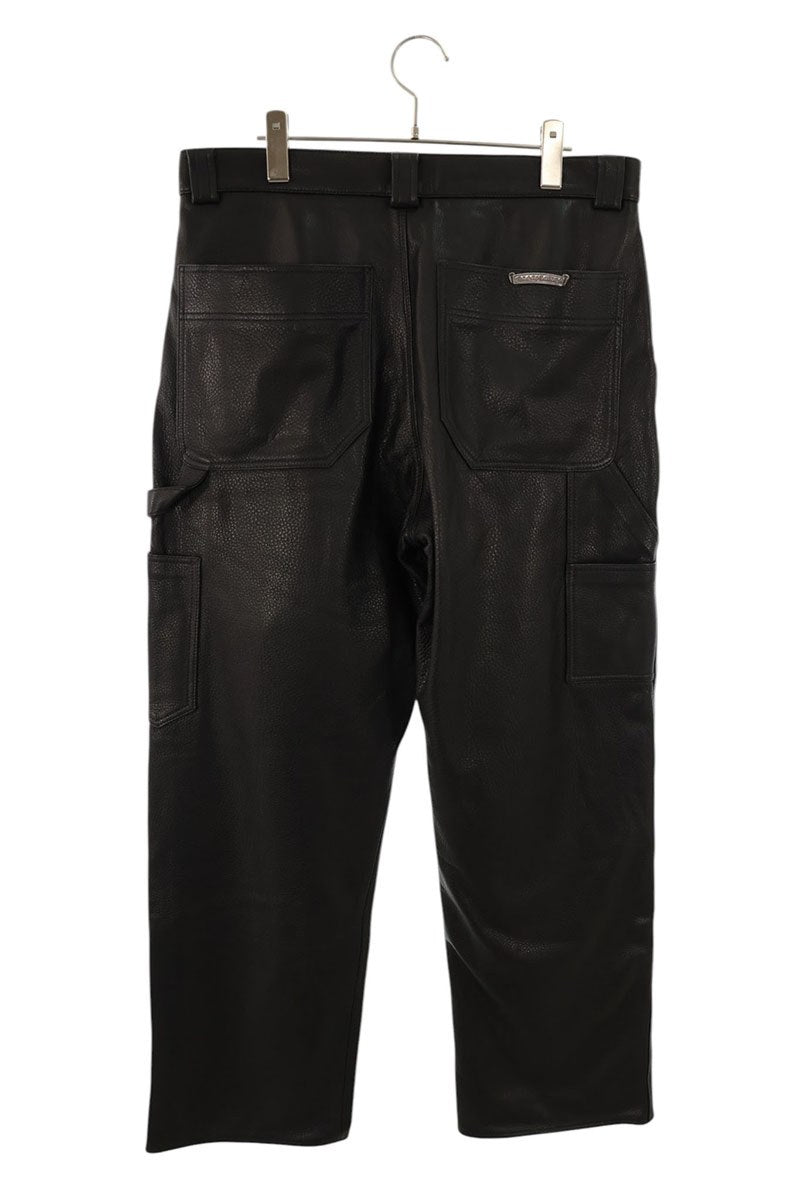 Chrome Hearts CARPENTER LTHR Double Knee Leather Size 34