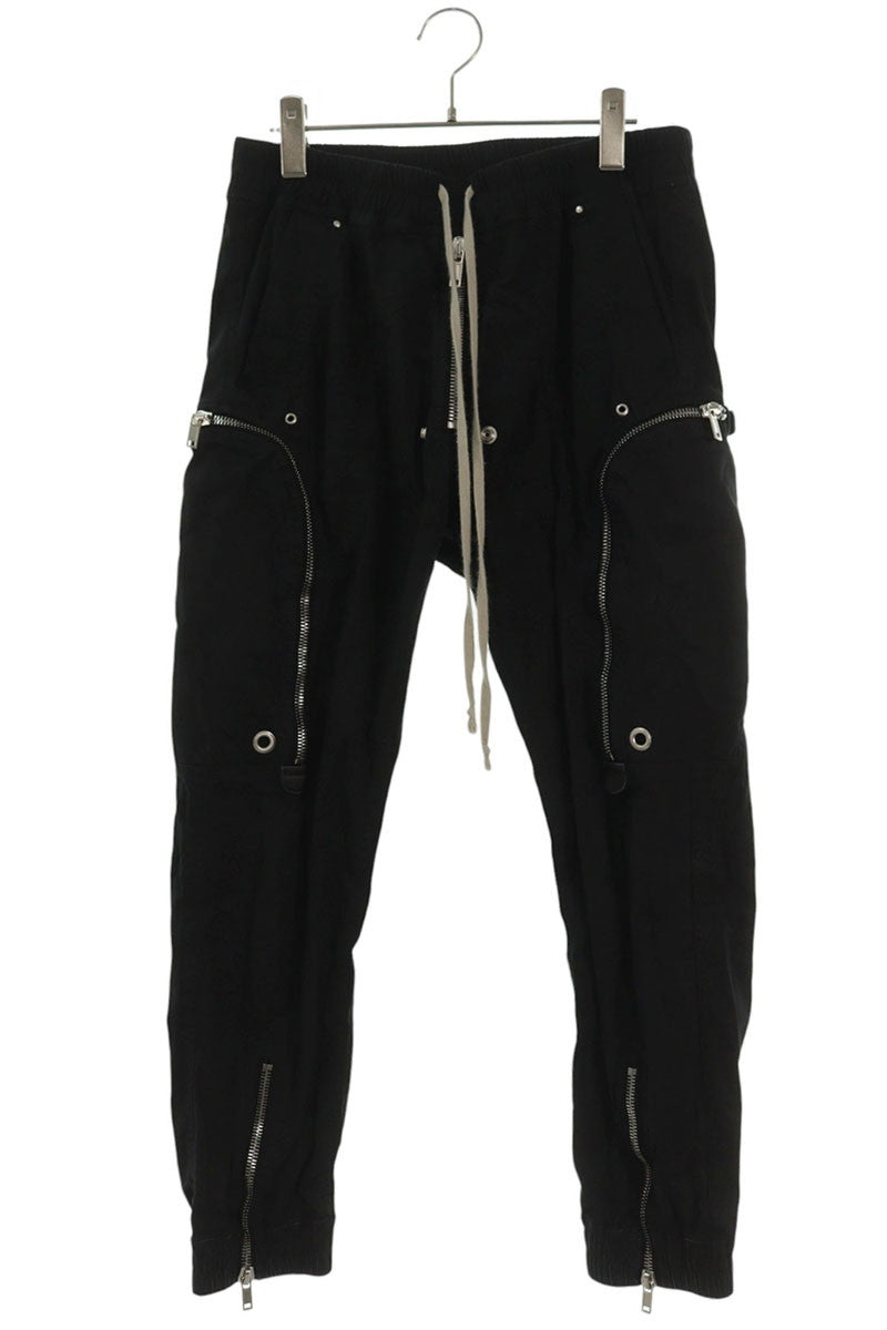 Rick Owens RU02E1377-TE Bauhaus Cargo Pants Black Size 36
