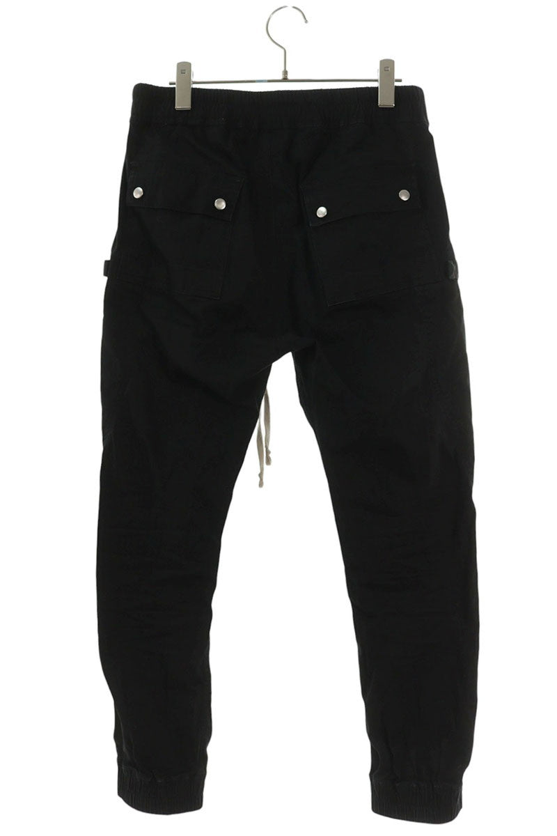 Rick Owens RU02E1377-TE Bauhaus Cargo Pants Black Size 36