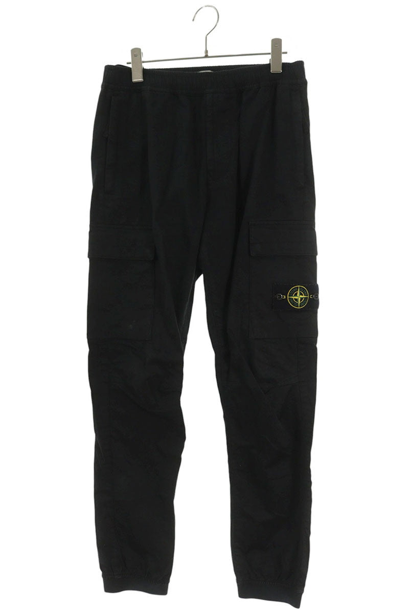 STONEISLAND 791531314 Black Cotton Wool Blend Cargo Size 29