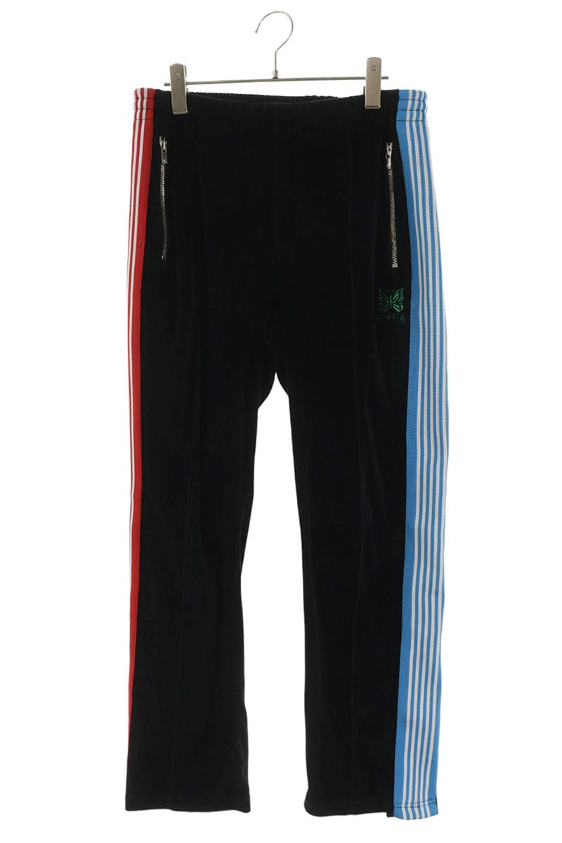 Needles x BREATH Black Side Stripe Velour Pants Size 32