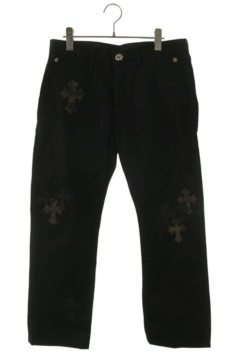 Chrome Hearts CHINOS CEM CRS PTCH Black/Khaki Size 32