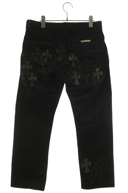 Chrome Hearts CHINOS CEM CRS PTCH Black/Khaki Size 32
