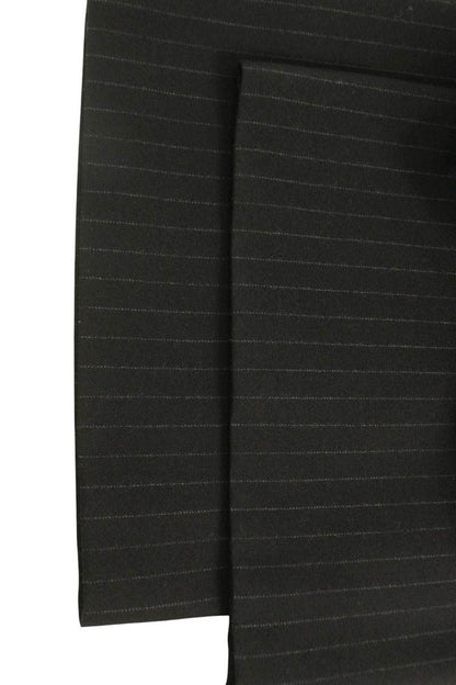 Sacai 24AW Belted Chalk Stripe Wide Leg Trousers Size 32