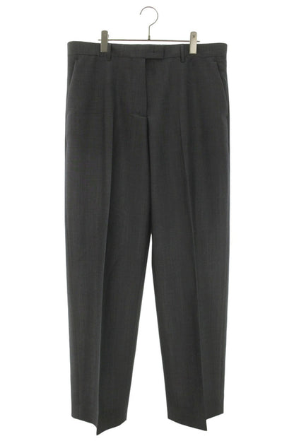 miumiu MP1990 Gray Mohair Wool Blend Pants Size 33