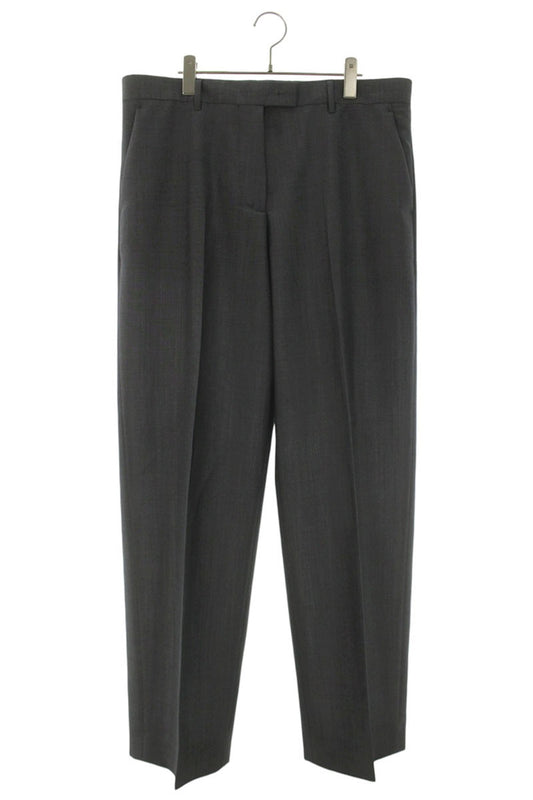 miumiu MP1990 Gray Mohair Wool Blend Pants Size 33