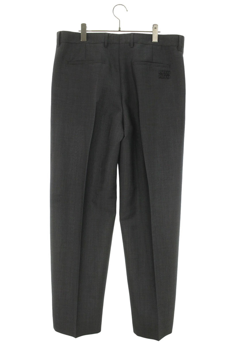 miumiu MP1990 Gray Mohair Wool Blend Pants Size 33