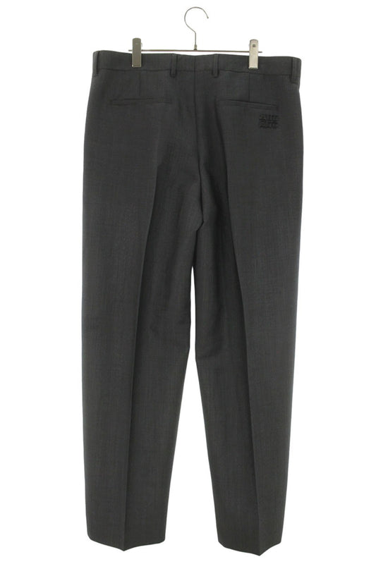 miumiu MP1990 Gray Mohair Wool Blend Pants Size 33