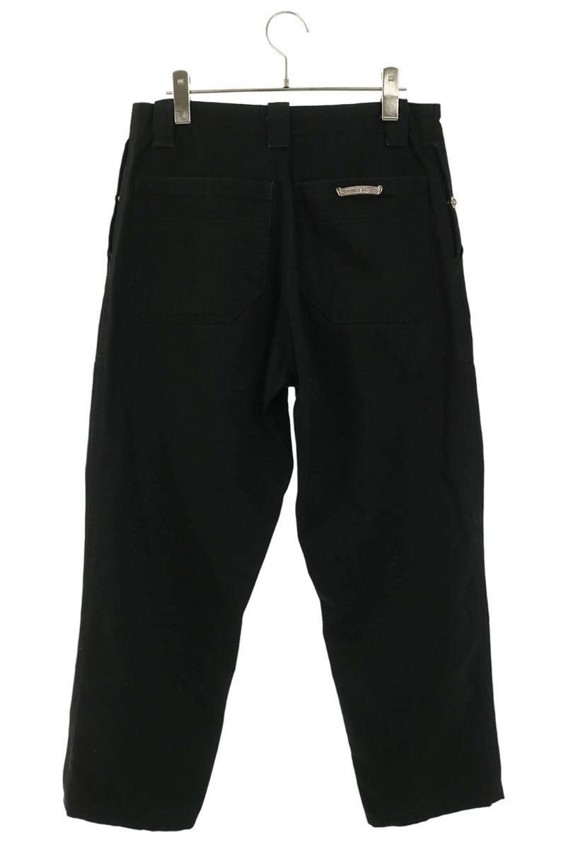 Chrome Hearts Fatigue Cargo Cotton Pants Black Size 30INCH