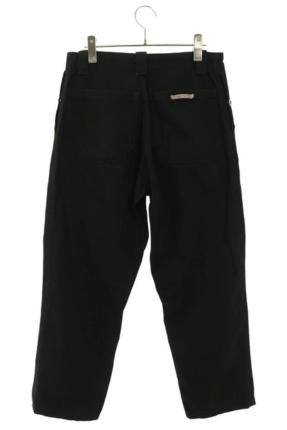 Chrome Hearts Fatigue Cargo Cotton Pants Black Size 30INCH