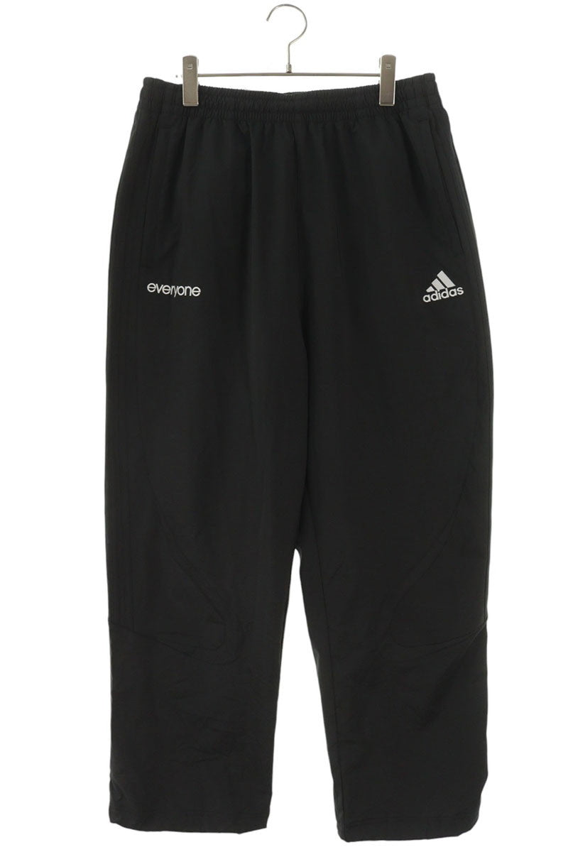 adidas x everyone Black Poly Blend Co-Branded Track Size 36