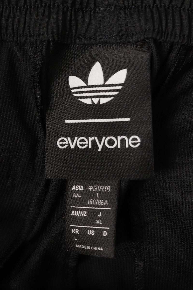 adidas x everyone Black Poly Blend Co-Branded Track Size 36