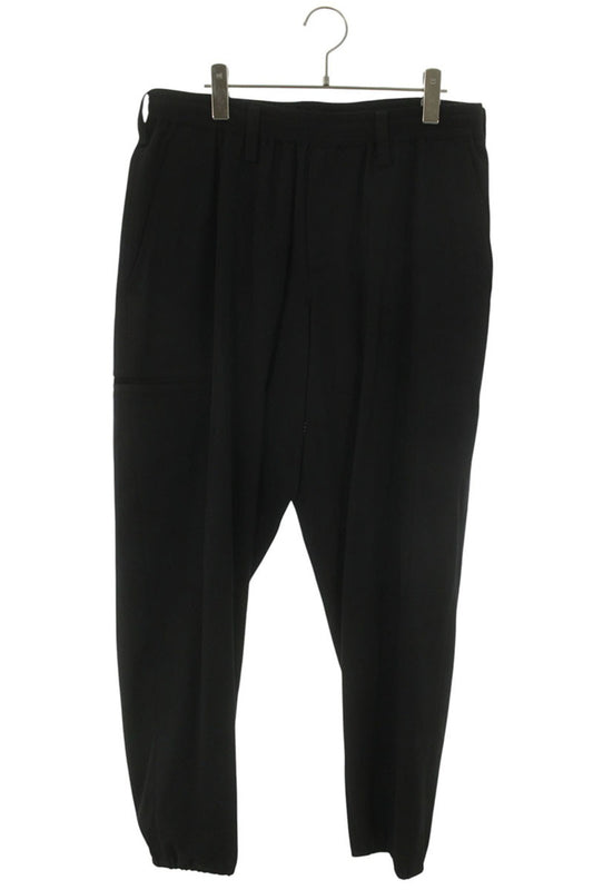 YOHJI YAMAMOTO POUR HOMME Wool Gabardine Long Black Size 34
