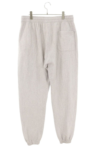 SAINT MICHAEL 23AW Gray Logo Print Sweatpants Size 36