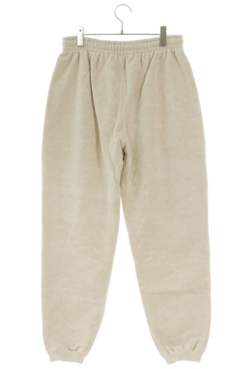 ALEXANDER WANG Flocked Terry Track Pants White Size 32