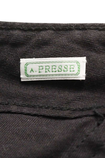 A.PRESSE 25SS Side Pocket Denim Cargo Pants Black Size 34