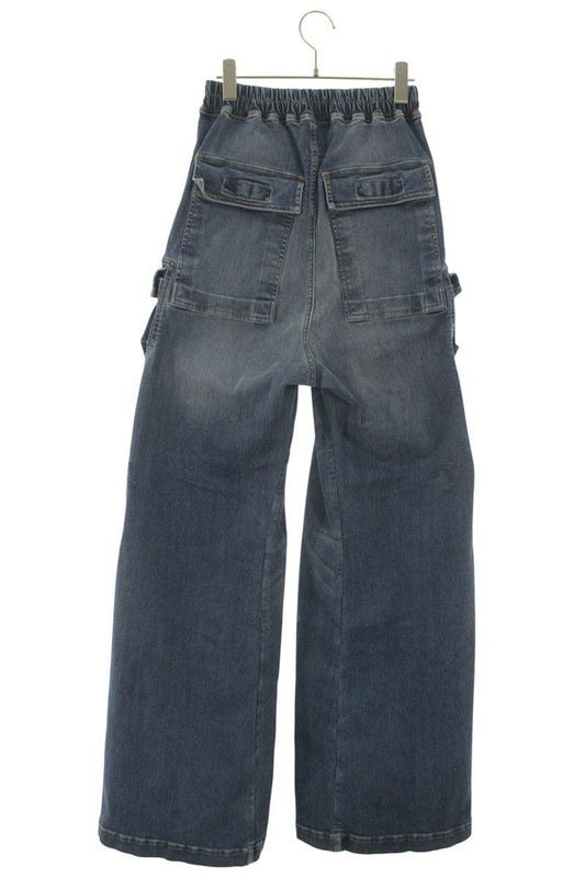 DRKSHDW Indigo Denim Double Cargo Jumbo Belas Pants Size 28