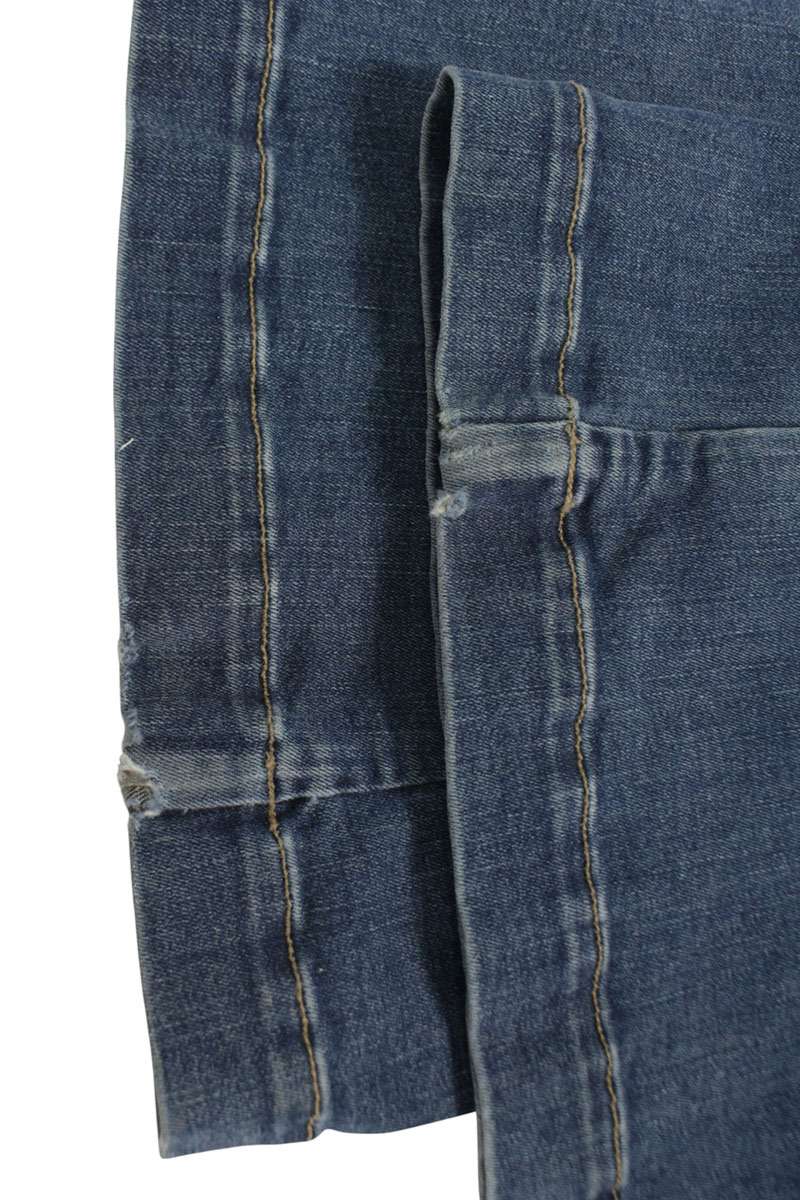 DRKSHDW Indigo Denim Double Cargo Jumbo Belas Pants Size 28