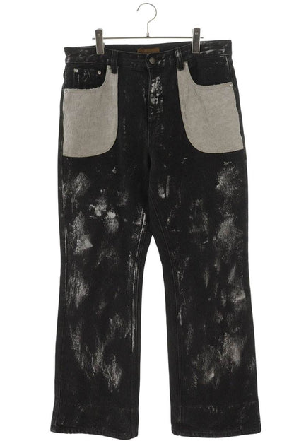 Birth Of Royal Child Vintage Wash Denim Pants Multi Size 34