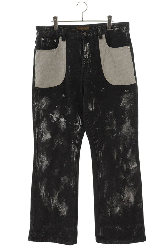 Birth Of Royal Child Vintage Wash Denim Pants Multi Size 34