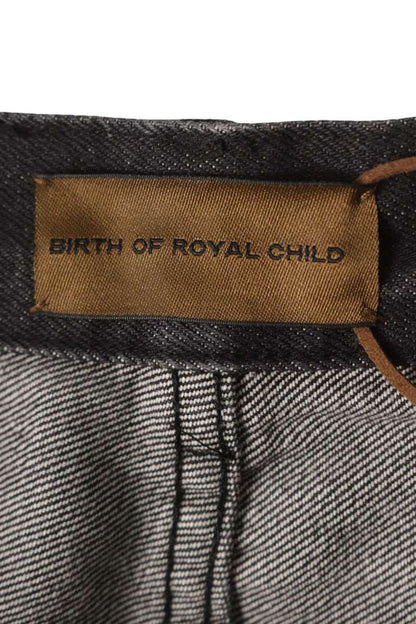Birth Of Royal Child Vintage Wash Denim Pants Multi Size 34